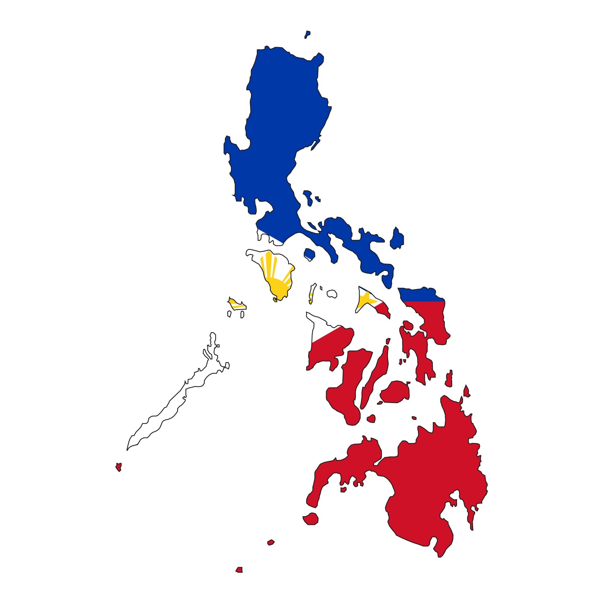 карта филиппин пелагос